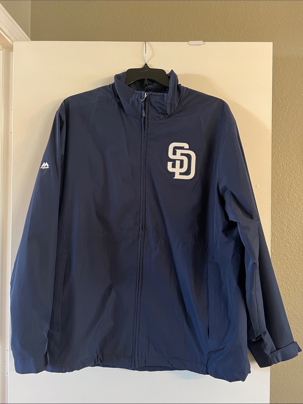 Majestic San Diego padres jacket sz Large